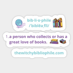 Bibliophile Sticker